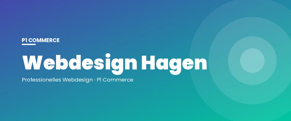 Webdesign Hagen – P1 Commerce Webagentur