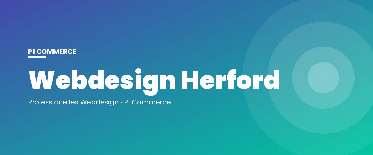 Webdesign Herford – P1 Commerce Webagentur