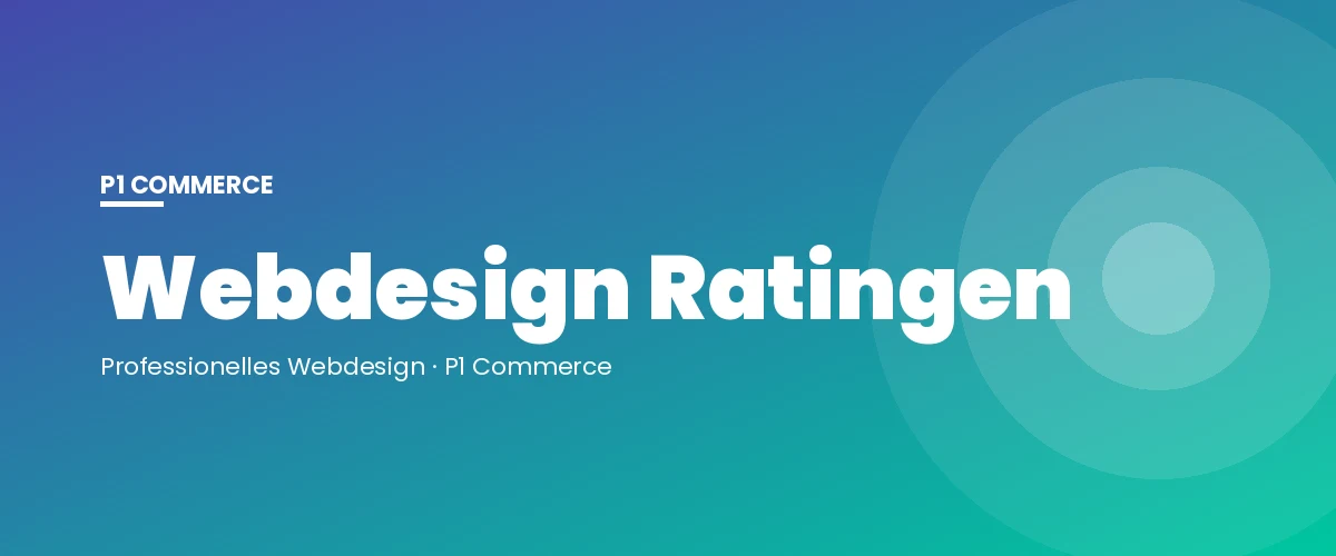 Webdesign Ratingen – P1 Commerce Webagentur